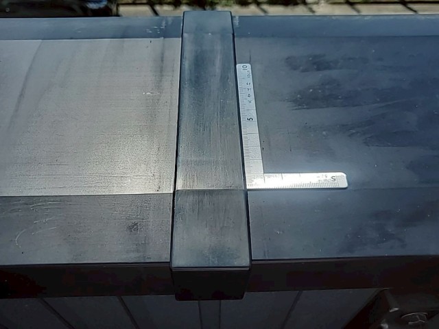 笠木　ジョイント取り付け